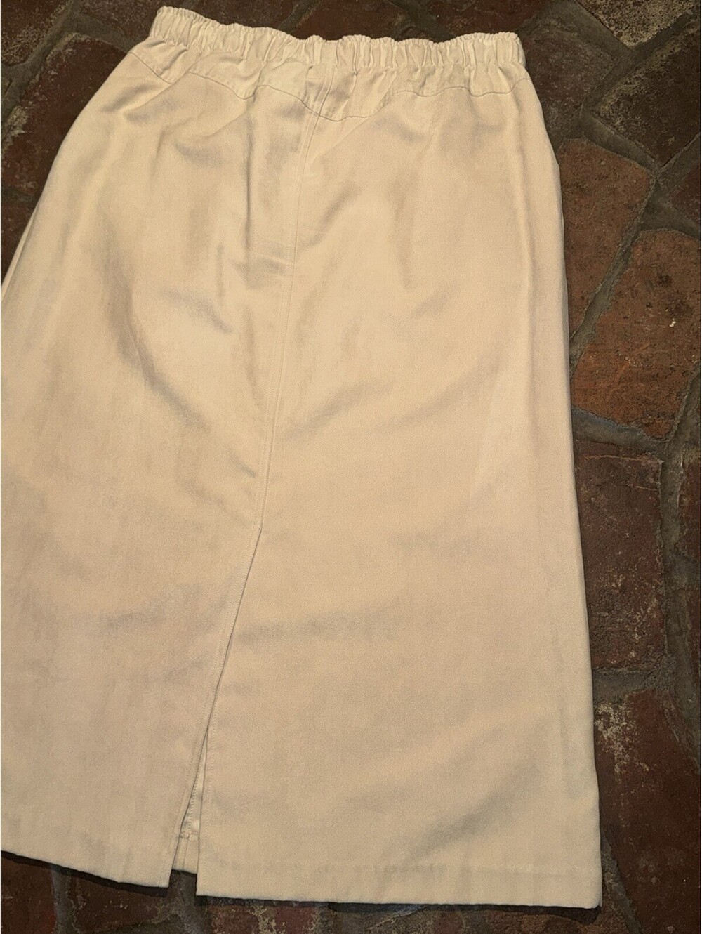 VTG Blassport Polyester Skirt Women’s Size 14 Two Pockets Suede Feel - Picture 6 of 7